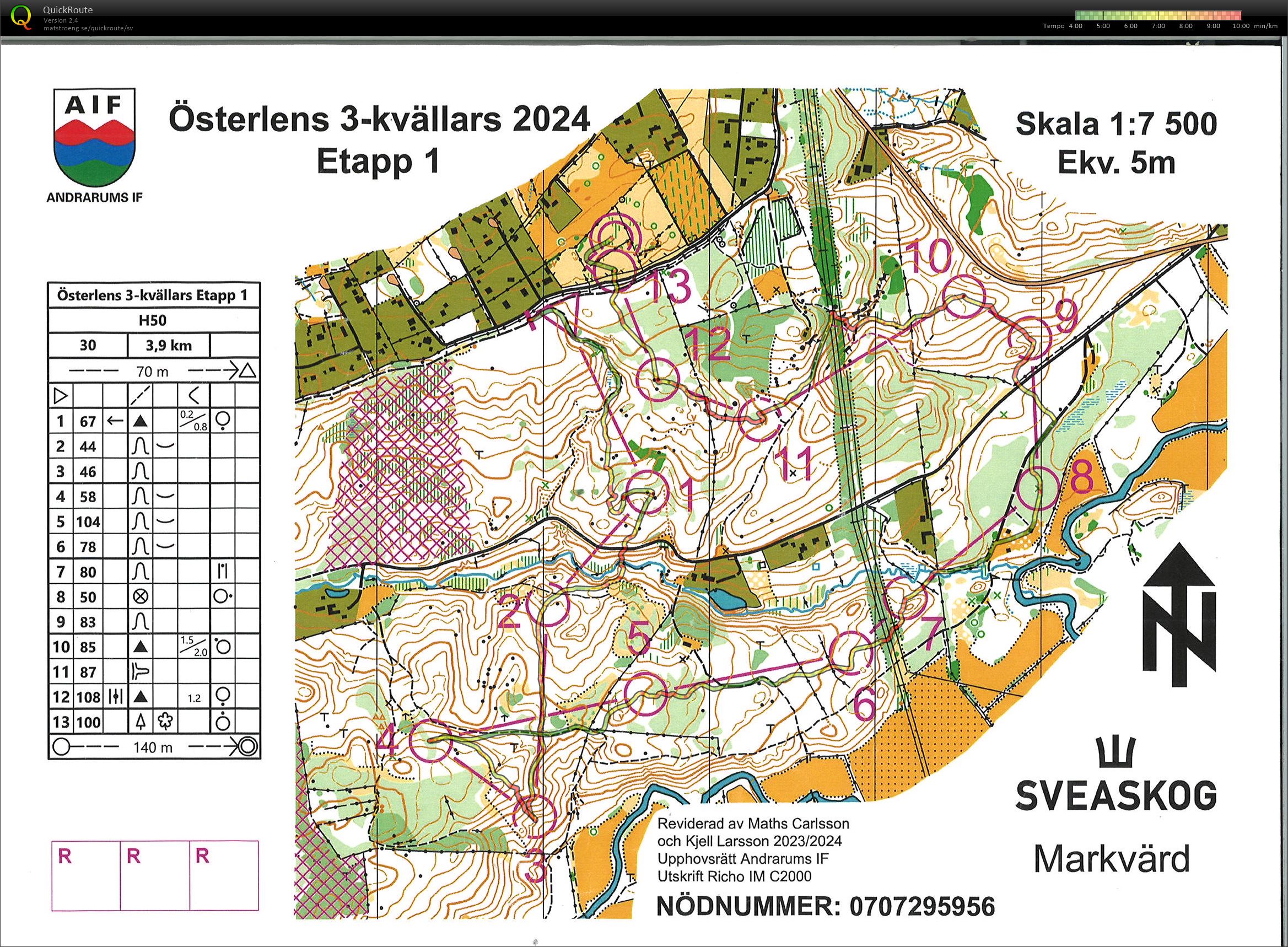 Österlen 3-kvällars, E1 (15-07-2024)