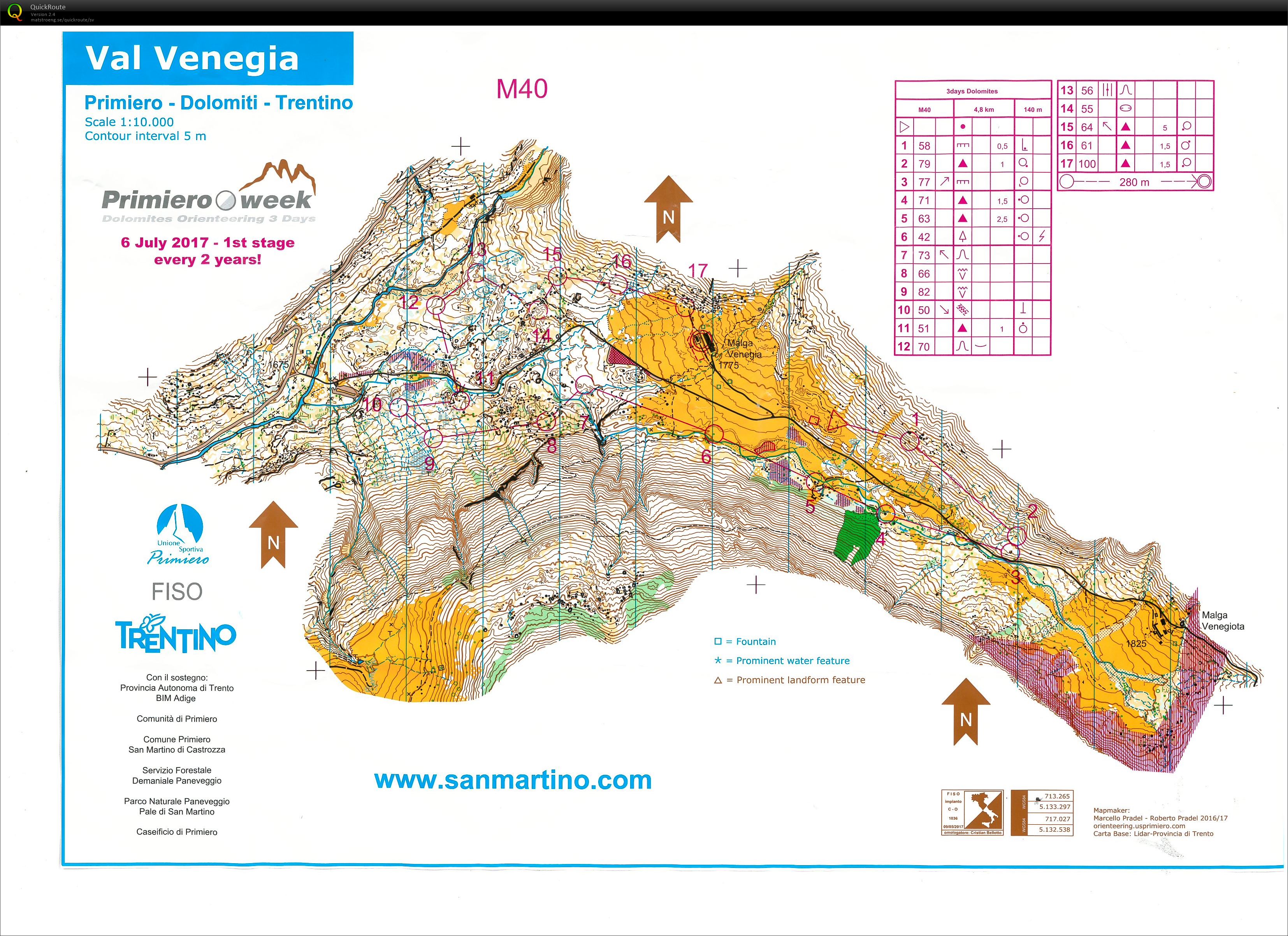 Dolomites 3-days - Etapp 1 (06-07-2017)